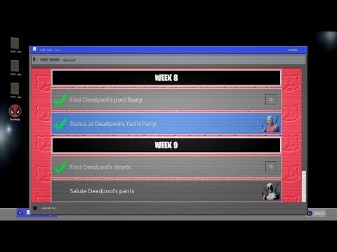 Fortnite - Find Deadpools Shorts & Salute Deadpools Pants (Week 9 Deadpool Challenges)