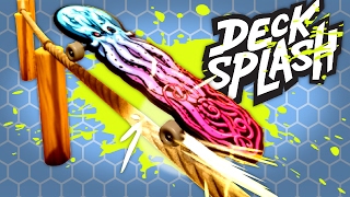 SPLATOON SKATEBOARDS - Let's Play Decksplash Gameplay