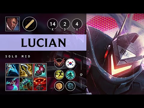 Lucian Mid vs Zoe - KR Grandmaster Patch 25.10
