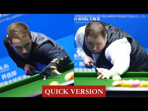 |QUICK VERSION| Albin Ouschan vs Jason Theron - Group 3 - 2020 JOY Chinese 8-ball Masters