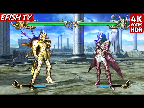 Shi-Fu is back! Libra Dohko God Cloth vs Shun God Cloth (Hardest AI) - Saint Seiya: Soldiers' Soul