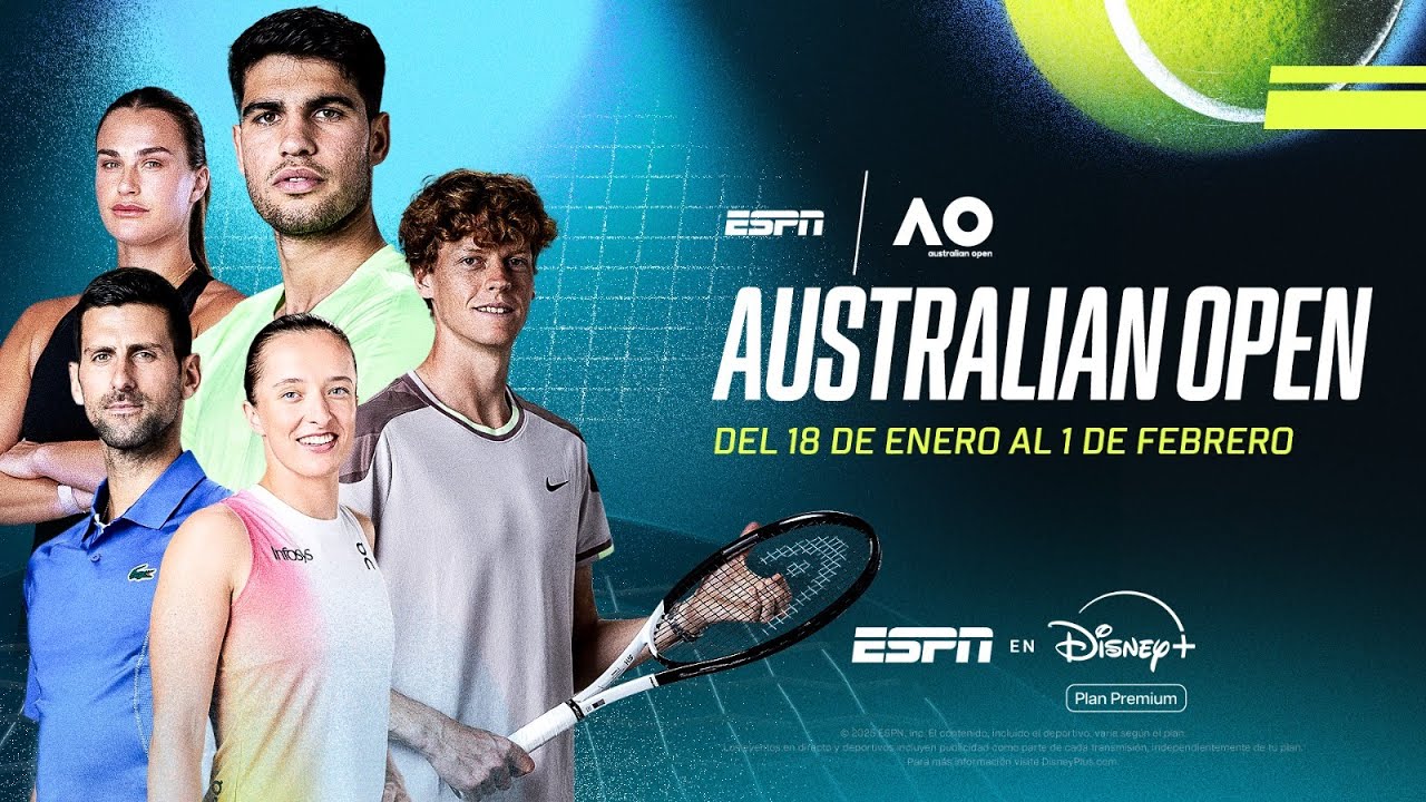 🔴 EN VIVO | ABIERTO DE AUSTRALIA | ESPN TENIS | SÁBADO 17 DE ENERO