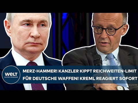 UKRAINE-KRIEG: Hammer! Kanzler kippt Reichweiten-Limit für deutsche Waffen! Kreml reagiert sofort!