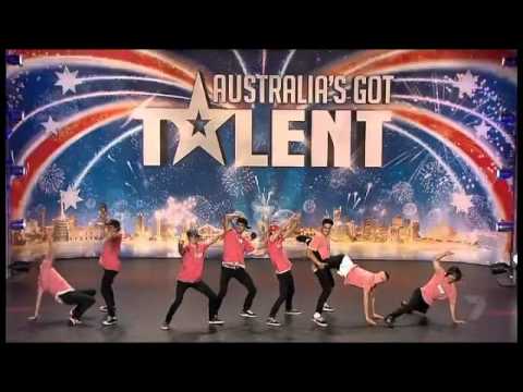 Australia's Got Talent 2011 - Instant Bun Dance Crew