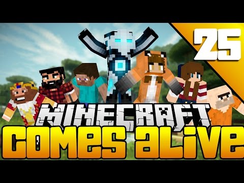SKELETAL SUICIDE | Minecraft Comes Alive [Part 25] ft. Amanda Faye