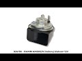 Klaksón 12V - slimákový FIAMM AM80S/H - Video Youtube