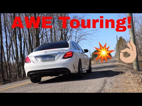 AWE Touring Exhaust Vs Stock Exhaust (Mercedes Benz C450/C43)