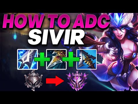 How to play Sivir ADC in low Elo - Sivir ADC Gameplay | Iron to Master #12