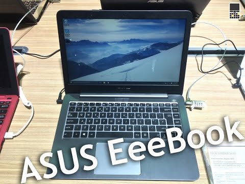 Asus eeebook - доступные windows-компьютеры с usb type-c  computex 2015