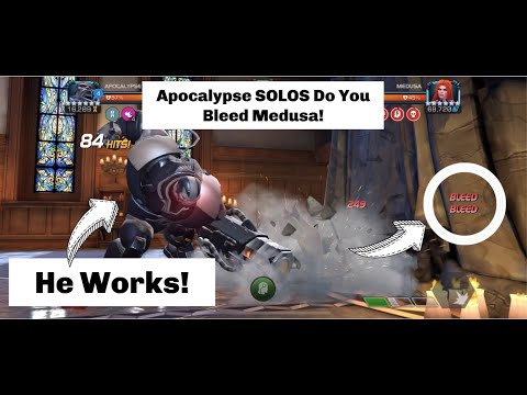 Apocalypse SOLOS 6.3 Medusa - Marvel Contest of Champions