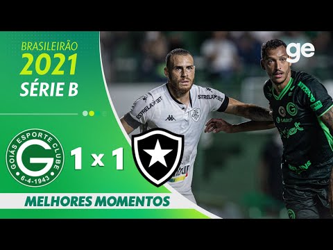 GOIÁS 1 X 1 BOTAFOGO | MELHORES MOMENTOS | 32ª RODADA BRASILEIRÃO 2021 | ge.globo