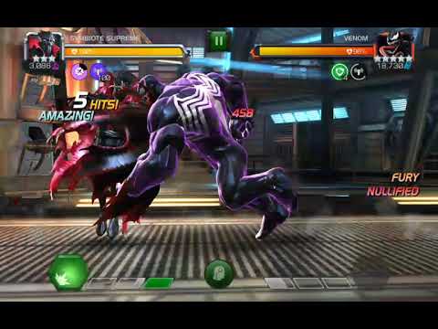 Symbiote Supreme Vs. Act 4 Venom- Marvel Contest of Champions