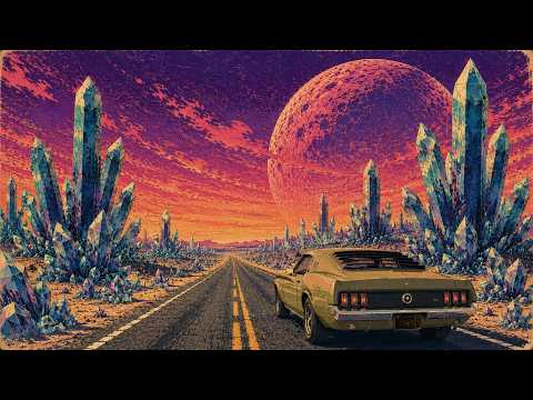 Cosmic Crystal Drive | Psychedelic Planet Chill Rock
