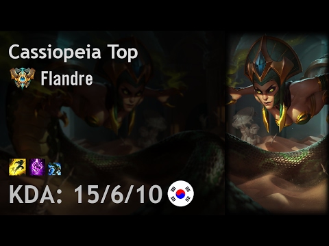 Cassiopeia Top vs Rumble - Flandre - KR Challenger Patch 7.2