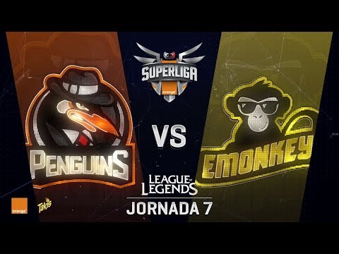 SUPERLIGA ORANGE - PENGUINS VS EMONKEYZ CLUB - Mapa 1 - #SUPERLIGAORANGELOL7