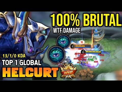 HELCURT BEST BUILD 2022 | TOP 1 GLOBAL HELCURT GAMEPLAY | MOBILE LEGENDS✓