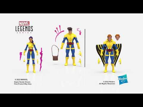 Hasbro Marvel Legends Series: Marvel’s Banshee, Gambit, & Psylocke X-Men Action Figures (6”) thumbnail