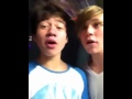 Ashton and Calum from 5 Seconds Of Summer ...