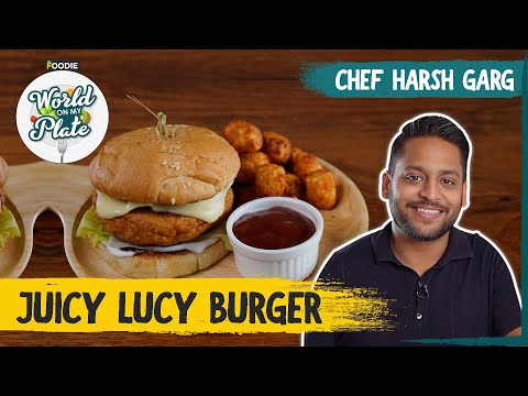 Juicy Lucy Burger | American Stuffed Cheese Burger | How To Make Juicy Lucy Burger | The Foodie