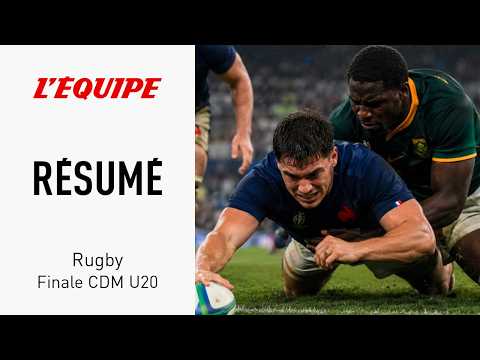 Coupe du monde U20 - Rugby : Les Bleuets échouent en finale face à l'Afrique du Sud