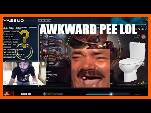 Yassuo Forgets To Mute Mic While Peeing