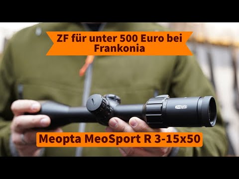 frankonia: Kampfansage im Zielfernrohrmarkt – das Meopta MeoSport R 3-15x50 von Frankonia