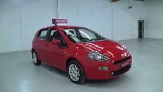 Fiat punto easy in red video walkaround