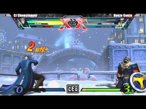 UMVC3 CJ Showstopper vs Honzo Gonzo - CEO 2012 Tournament