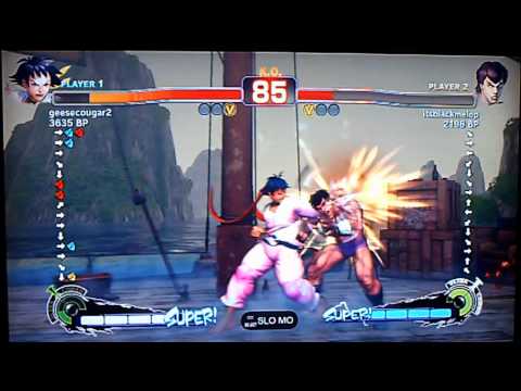 SSF4 Fei Long online match 2 PSN