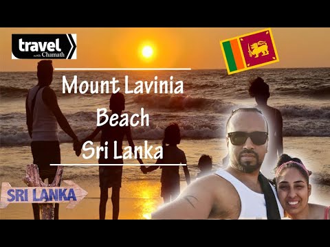 mount lavinia beach | ගල්කිස්ස බීච් | Travel With Chamath