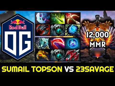 SUMAIL TOPSON vs 12,000 MMR 23SAVAGE — Full Slotted Luna vs Gleipnir Weaver