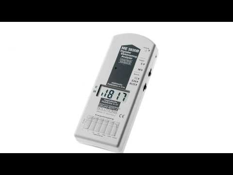NF analyzátor elektrosmogu Gigahertz ME 3830B  16 Hz  100 kHz