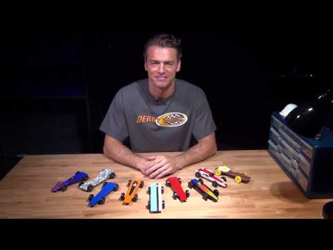 Pinewood Derby Basic Wheels and Axle Prep