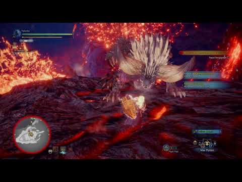 MHW Arch Tempered Zorah Magdaros Solo kill first fight