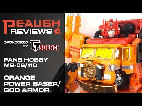 Video Review: Fans Hobby MB-06D/MB-011D - ORANGE POWER BASER and GOD ARMOR