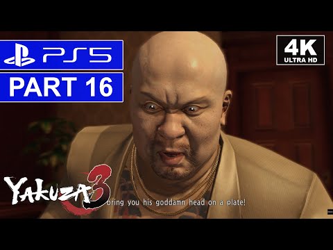 YAKUZA 3 REMASTERED [Part 16] | PS5 Story Walkthrough | [4K, HDR, 60FPS]
