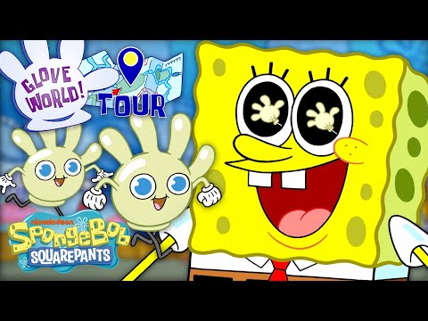 探索手套世界的每一個部分！？| 海綿寶寶 (Exploring EVERY Part of Glove World!?? | SpongeBob)