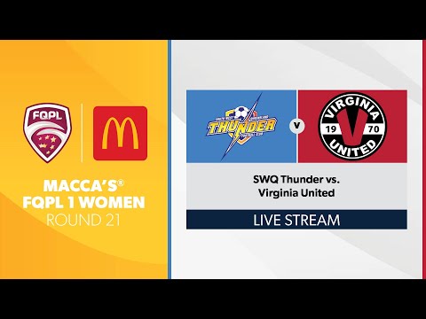 Macca's® FQPL 1 Women R21 - SWQ Thunder vs. Virginia United