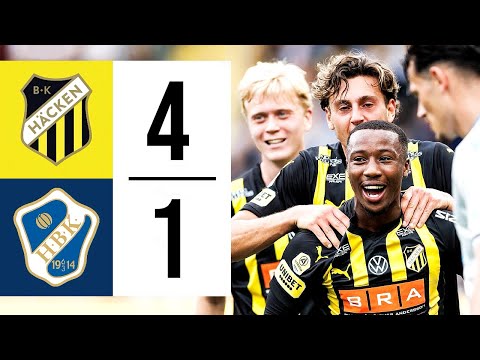 HIGHLIGHTS | HÄCKEN 4-1 HALMSTAD | ALLSVENSKAN