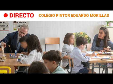 🔴 DIRECTO | Los reyes visitan el colegio Pintor Eduardo Morillas en Melilla | RTVE Noticias