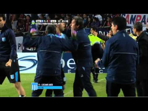 Gol de Aued. Racing 1 San Lorenzo 1.Cuartos de Final.Copa Argentina.FPT