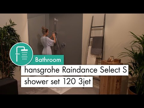 Lifestyle: Shower set 120 3jet with shower bar 90 cm and soap dish 1