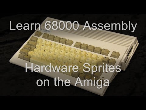 Lesson P28 - Hardware Sprites on the Amiga