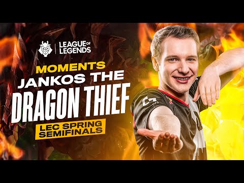 Jankos the Dragon Thief | LEC Spring 2020 Semifinal G2 vs MAD Moments