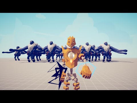 Skeleton King vs 100 Unit Factions + Secret Units - Modded Totally Accurate Battle Simulator TABS