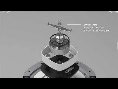 Zwilling Power Blender Pro Enfinigy Kokteilinė, juodos spalvos (53001-001-0) video