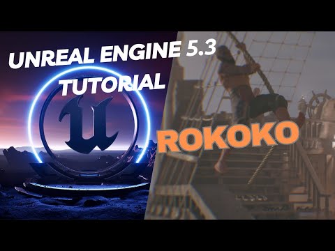 Rokoko Live Stream to Unreal 5.3 (With Real-Time Retargeting)