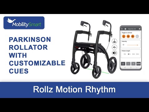 Rollz Motion Rhythm | Parkinson Rollator with Customizable Cues