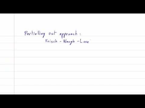 ECO375F - 3.1 - Multiple Linear Regression: Partialling Out Approach