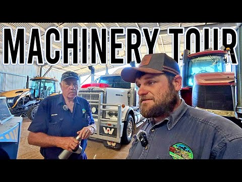 Machinery Tour Part 1! | Story Time with Dad | Vlog 450